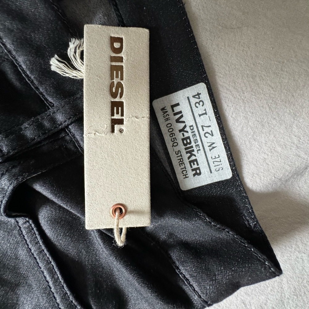 DIESEL Black Skinny Jeans Womens - Picture 5 of 10